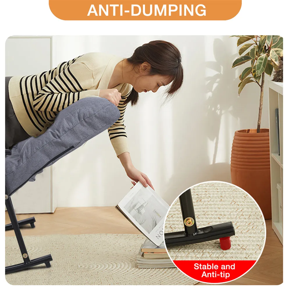 Adjustable Chaise Lounge Armchair - Grey