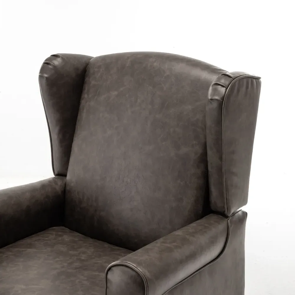 Fireside Wingback Armchair - Grey