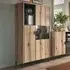 Arundel 2 Door Display Cabinet - Brown, Oak