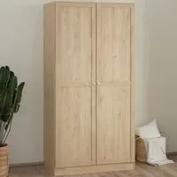 Brande Double Door Wardrobe - Brown