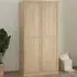 Brande Double Door Wardrobe - Brown