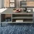 Darwin 3 Shelf Coffee Table - Green, Oak