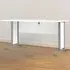 Florence 150cm Desk - White, Steel