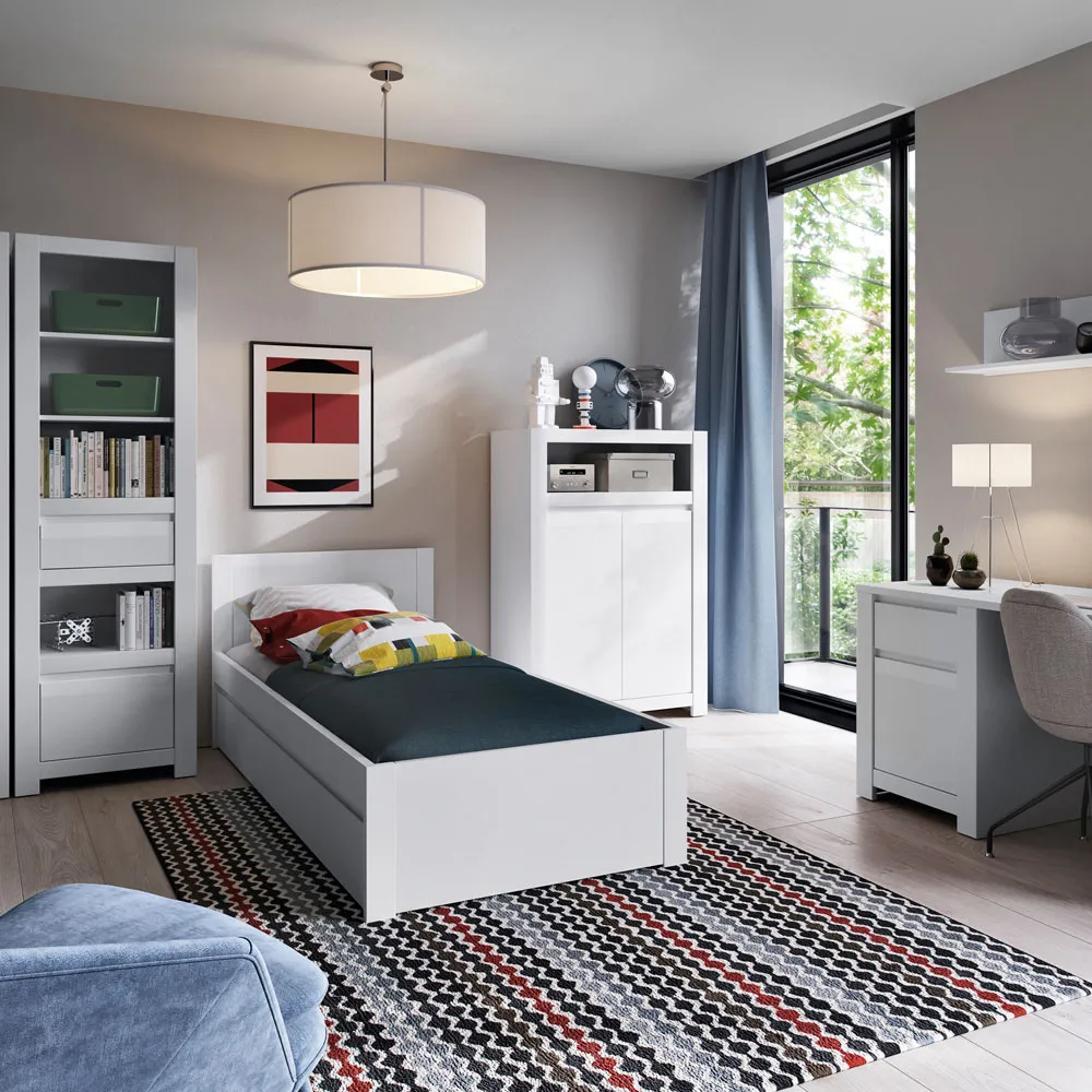 Florence 2 Door Cabinet - White