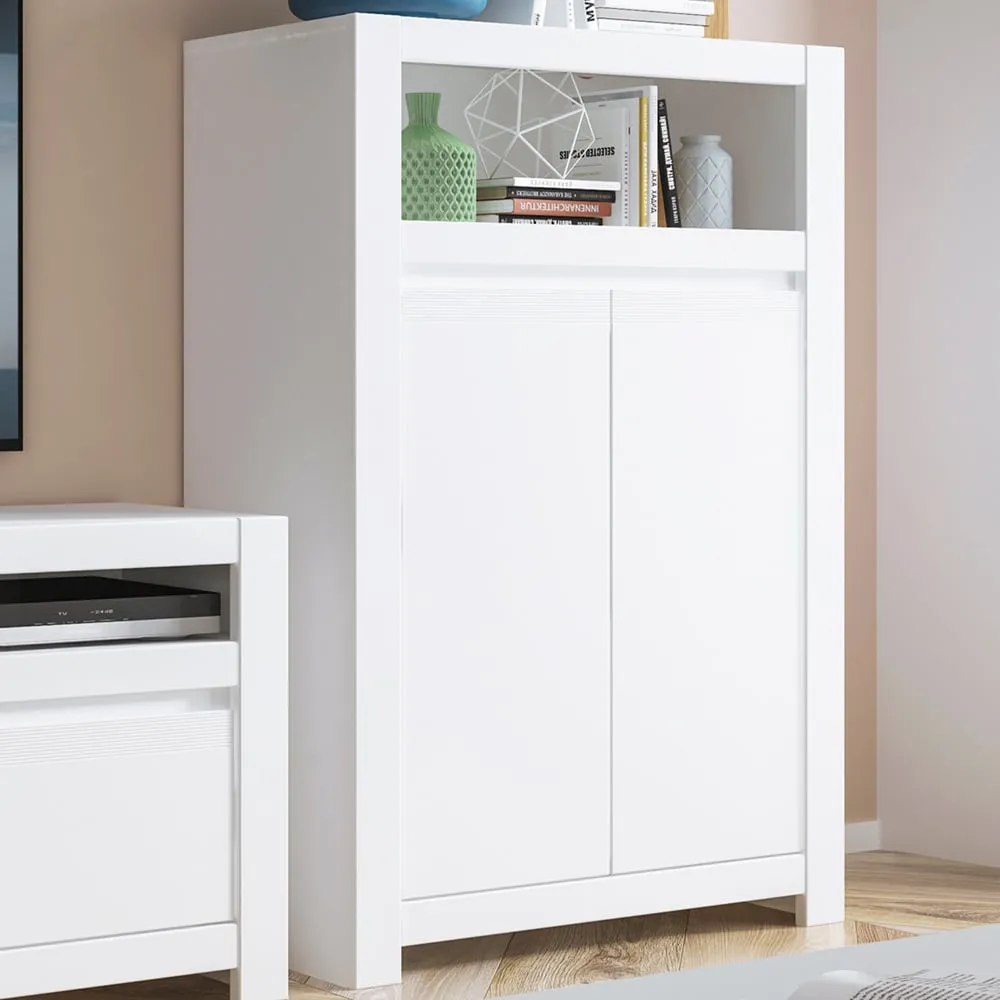 Florence 2 Door Cabinet - White image