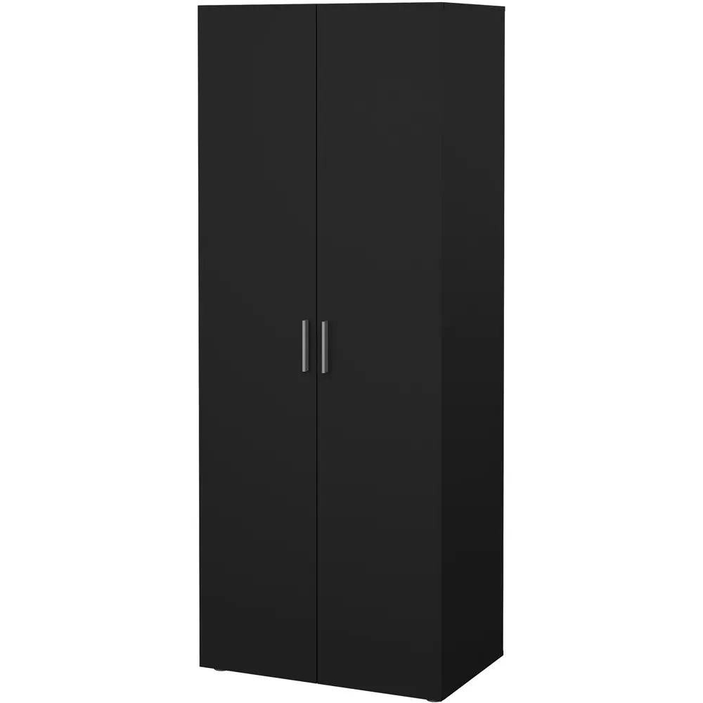 Florence 2 Door Wardrobe - Black