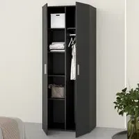 Florence 2 Door Wardrobe - Black