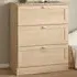 Florence 3 Drawer Chest of Drawers - Jackson Hickory