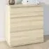 Florence 3-Drawer Chest of Drawers - Oak