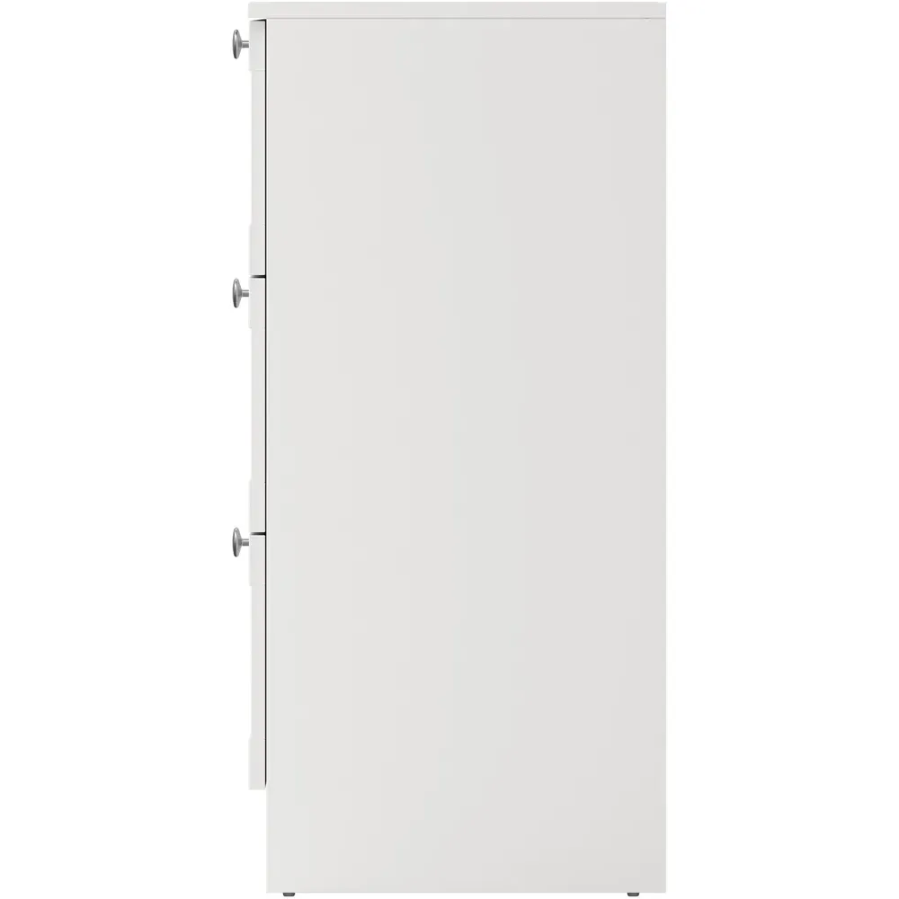 Florence 3 Drawer Chest of Drawers - White