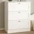 Florence 3 Drawer Chest of Drawers - White