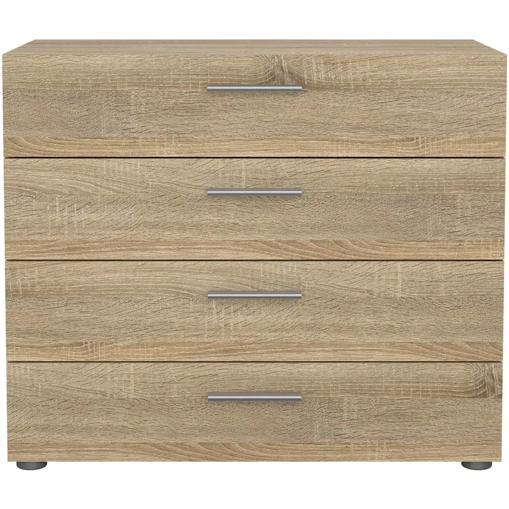 Florence 4-Drawer Chest of Drawers - Oak