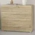 Florence 4-Drawer Chest of Drawers - Oak