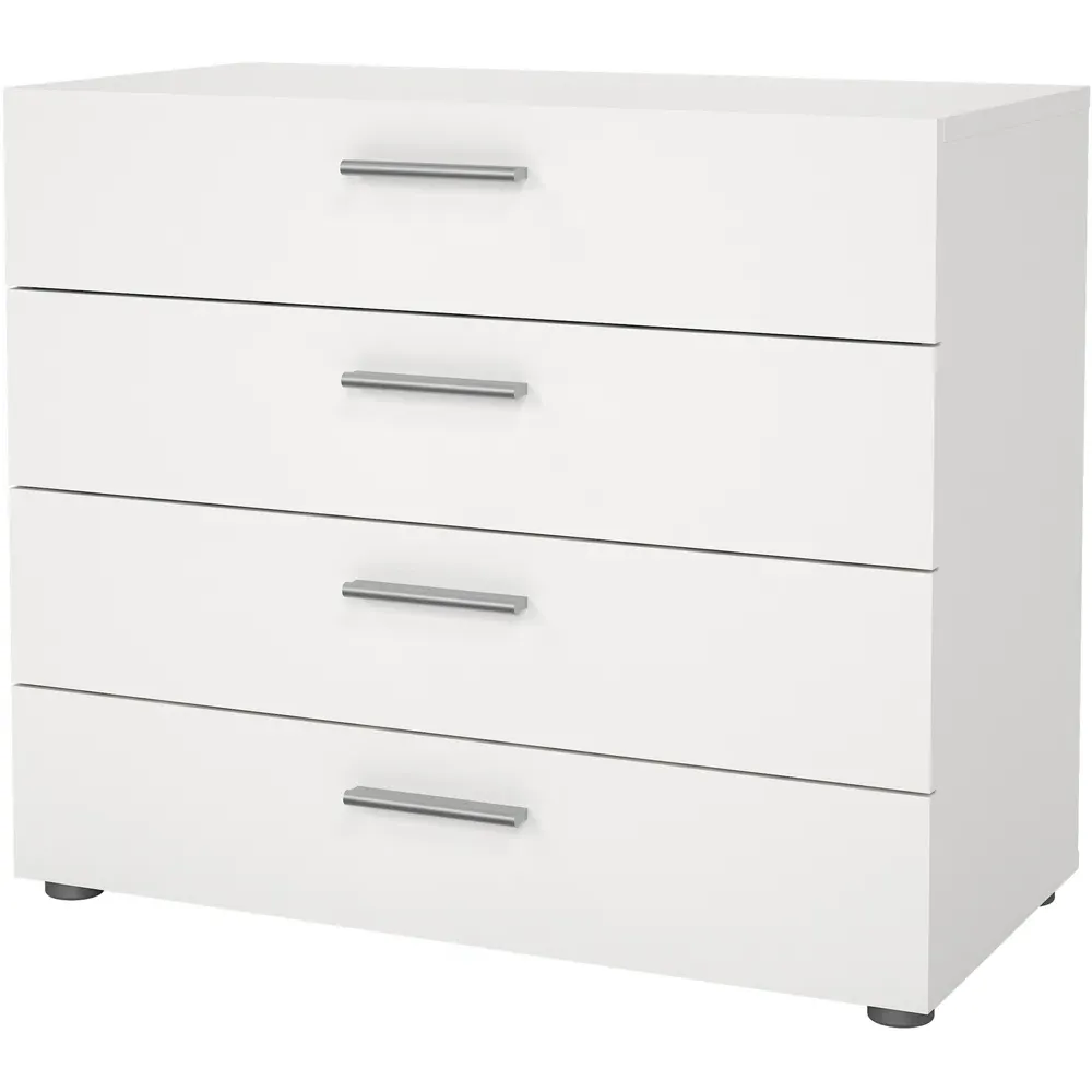 Florence 4 Drawer Chest of Drawers - White