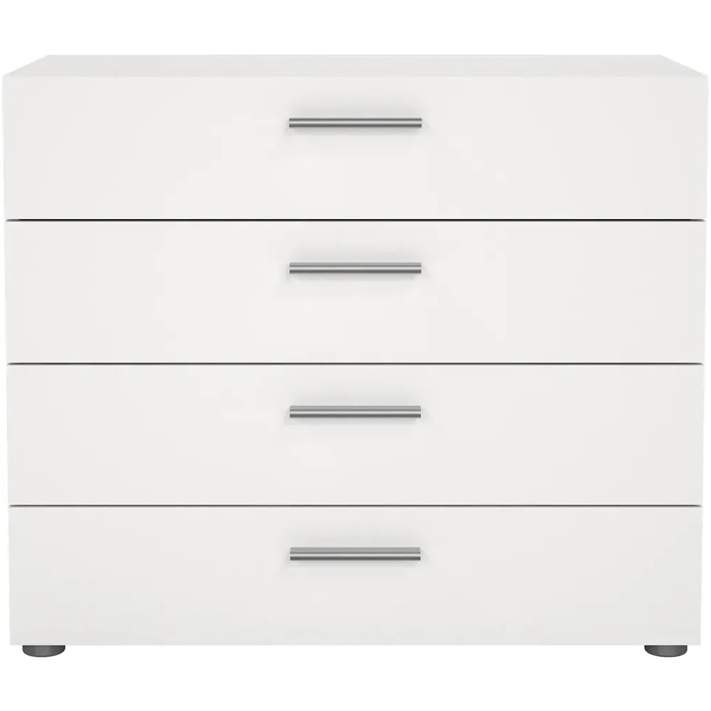 Florence 4 Drawer Chest of Drawers - White
