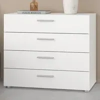 Florence 4 Drawer Chest of Drawers - White