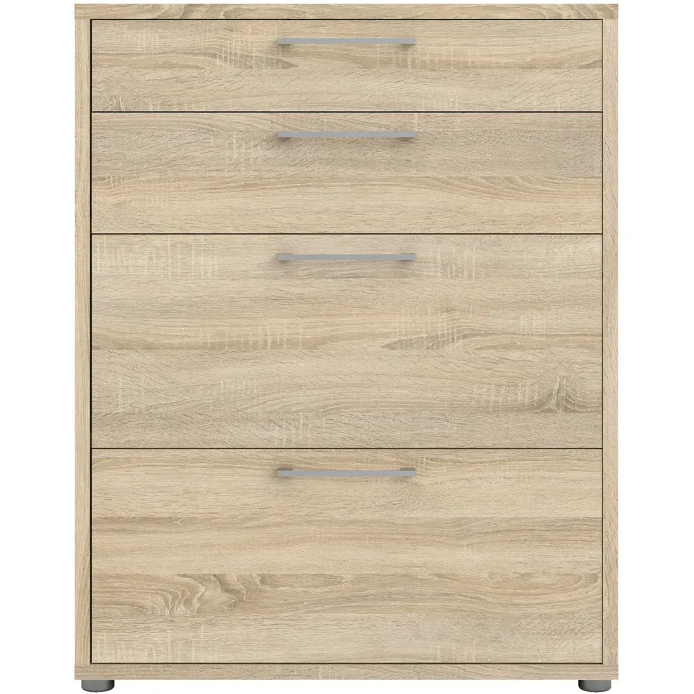 Florence 4 Drawer Office Storage - Oak