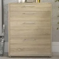 Florence 4 Drawer Office Storage - Oak