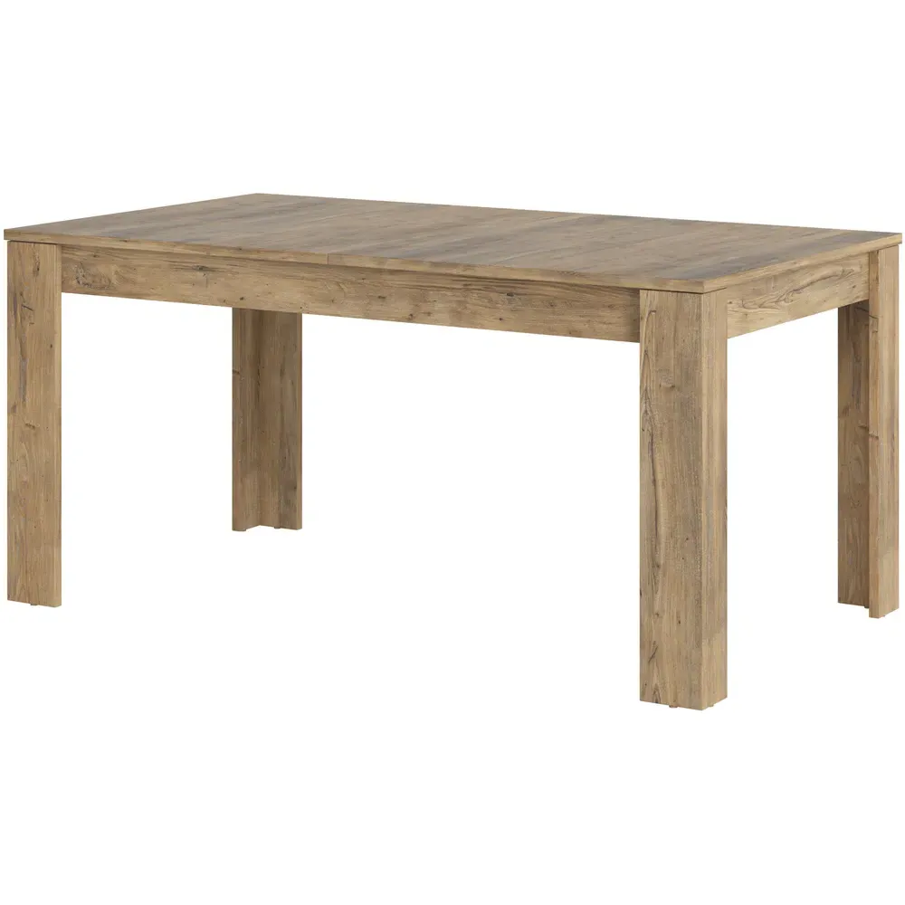 Florence 6 Seater Extending Dining Table - Brown