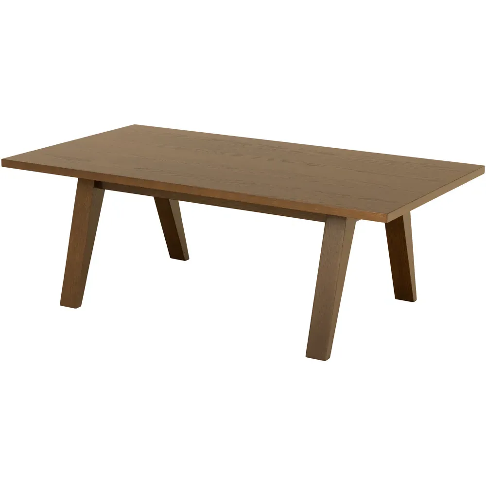 Florence A Line Rectangular Coffee Table - Brown, Oak