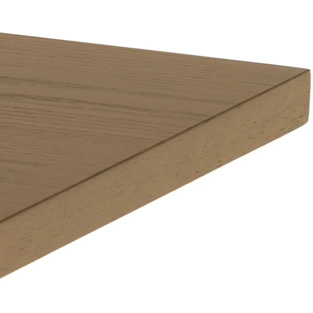 Florence A Line Rectangular Coffee Table - Brown, Oak