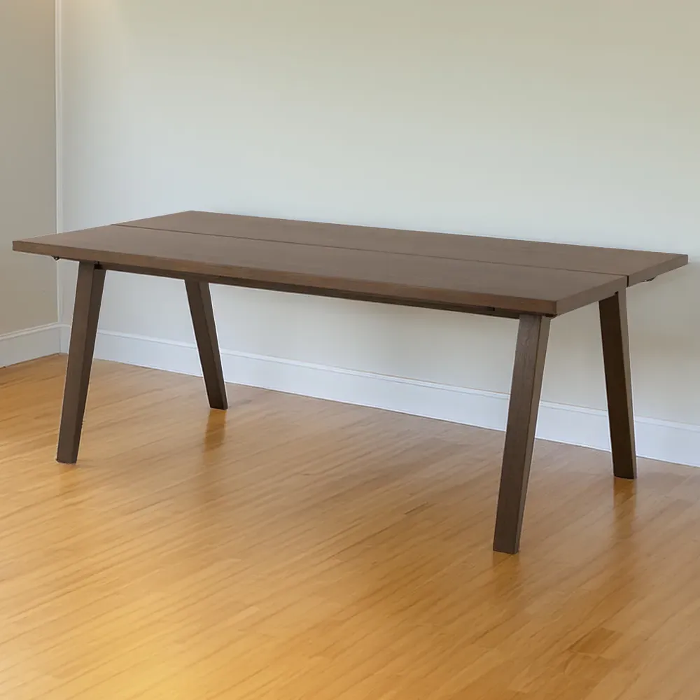 Florence A Line Rectangular Dining Table Extendable - Brown, Oak