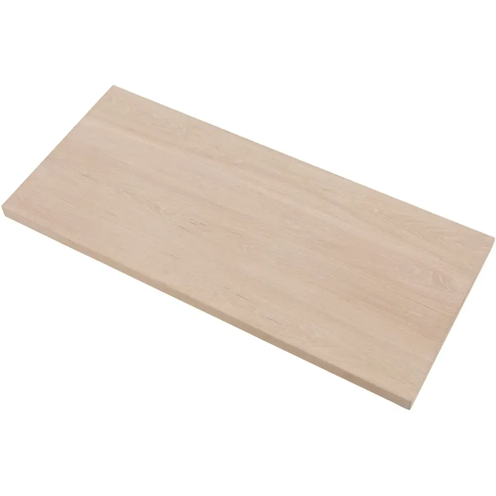 Florence A Line Rectangular Table Extension Leaf - White, Oak