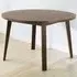 Florence A Line Round Dining Table Extendable - Brown, Oak