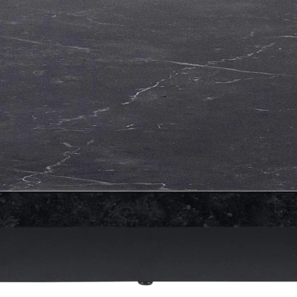 Florence Amble 6 Seater Dining Table - Black