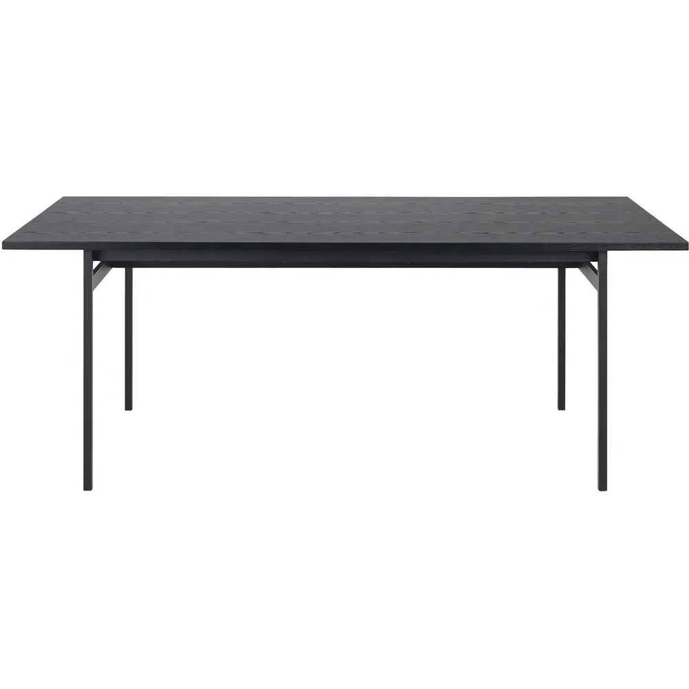 Florence Angus 6-Seater Dining Table - Black