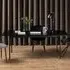 Florence Angus 6-Seater Dining Table - Black