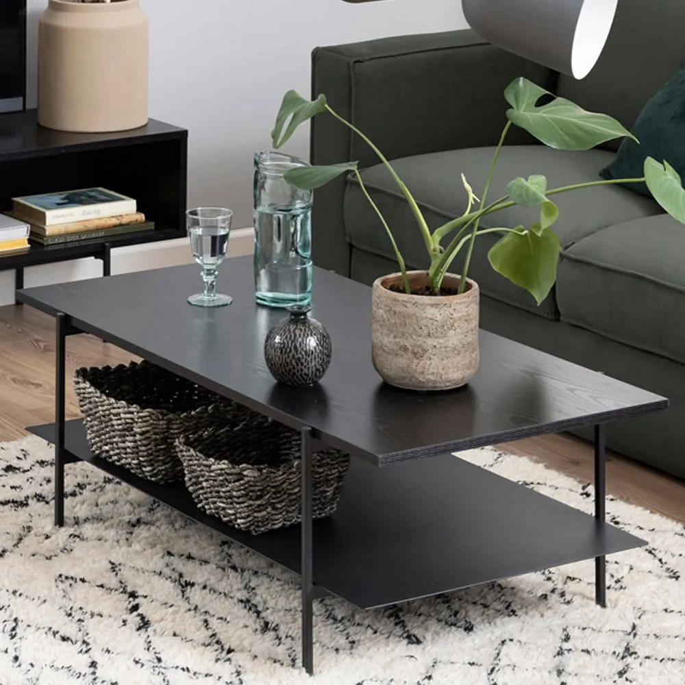 Florence Angus Coffee Table - Black