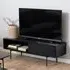 Florence Angus Single Door TV Unit - Black
