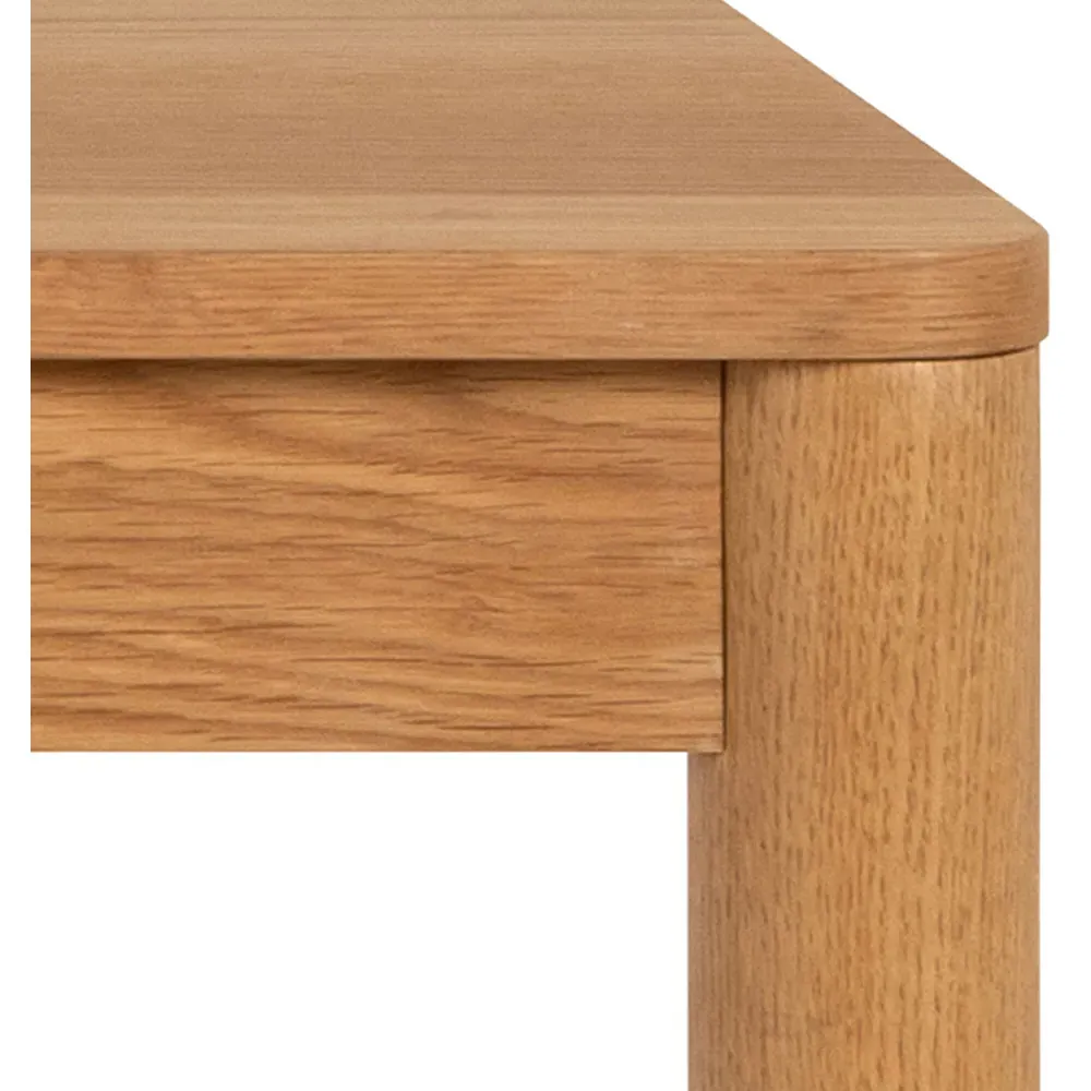 Florence Atlantic 8-Seater Dining Table with Extension - Brown, Oak