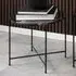 Florence Avila Side Table - Black, Marble