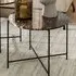 Florence Avila Side Table - Brown, Marble
