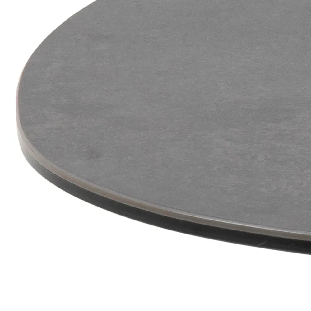 Florence Barnsley Plectrum Coffee Table - Black, Ceramic