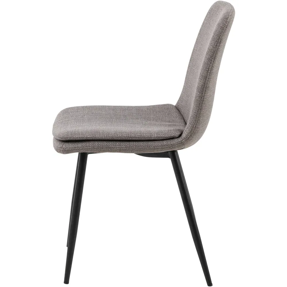 Florence Becca Set of 4 Dining Chairs - Light Brown