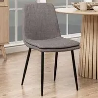 Florence Becca Set of 4 Dining Chairs - Light Brown