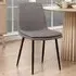 Florence Becca Set of 4 Dining Chairs - Light Brown
