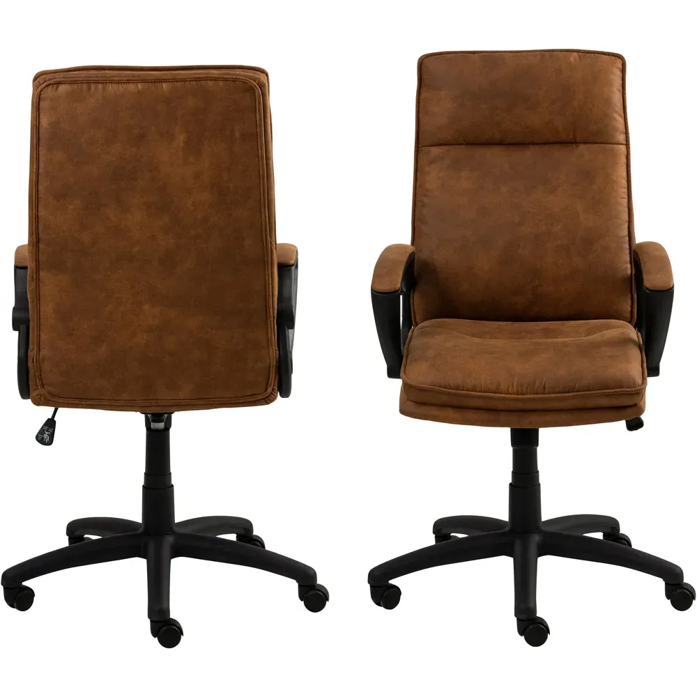 Florence Brad Swivel Chair - Brown