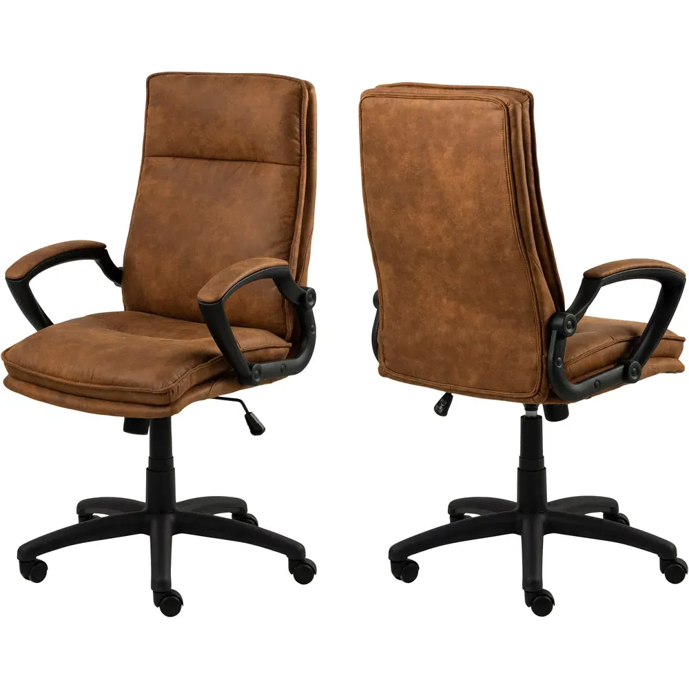Florence Brad Swivel Chair - Brown