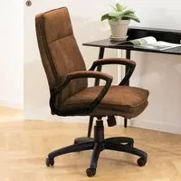 Florence Brad Swivel Chair - Brown