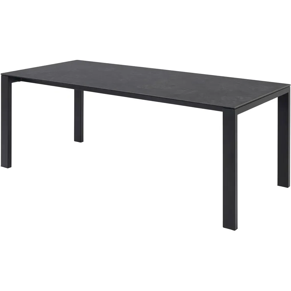 Florence Brentford 6 Seater Dining Table - Black
