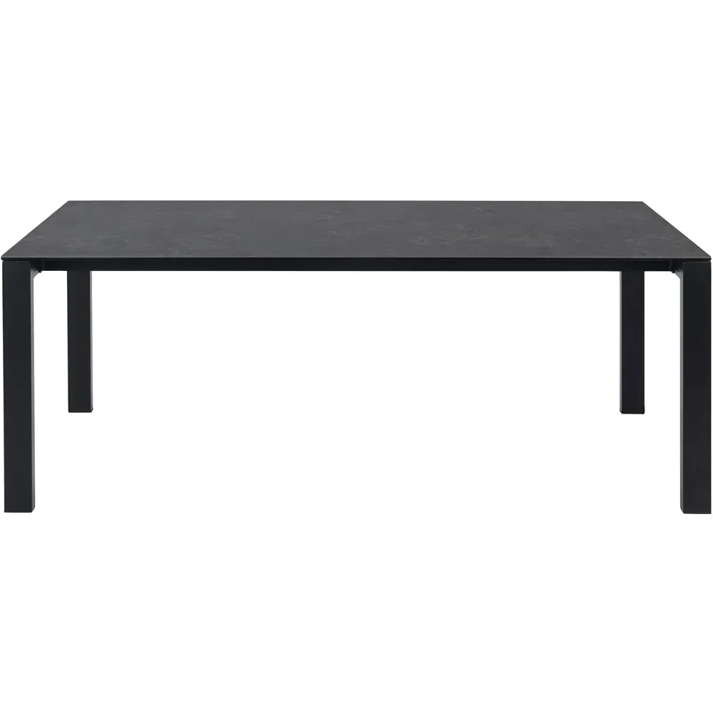Florence Brentford 6 Seater Dining Table - Black