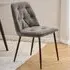 Florence Brooke Dining Chair Set of 2 - Taupe