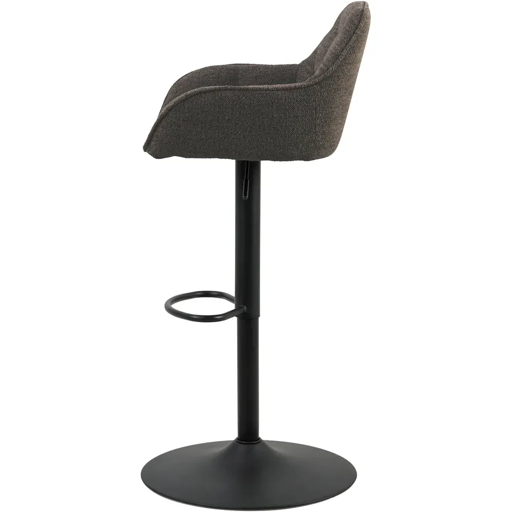 Florence Brooke Height Adjustable Swivel Bar Stool Set of 2 - Taupe