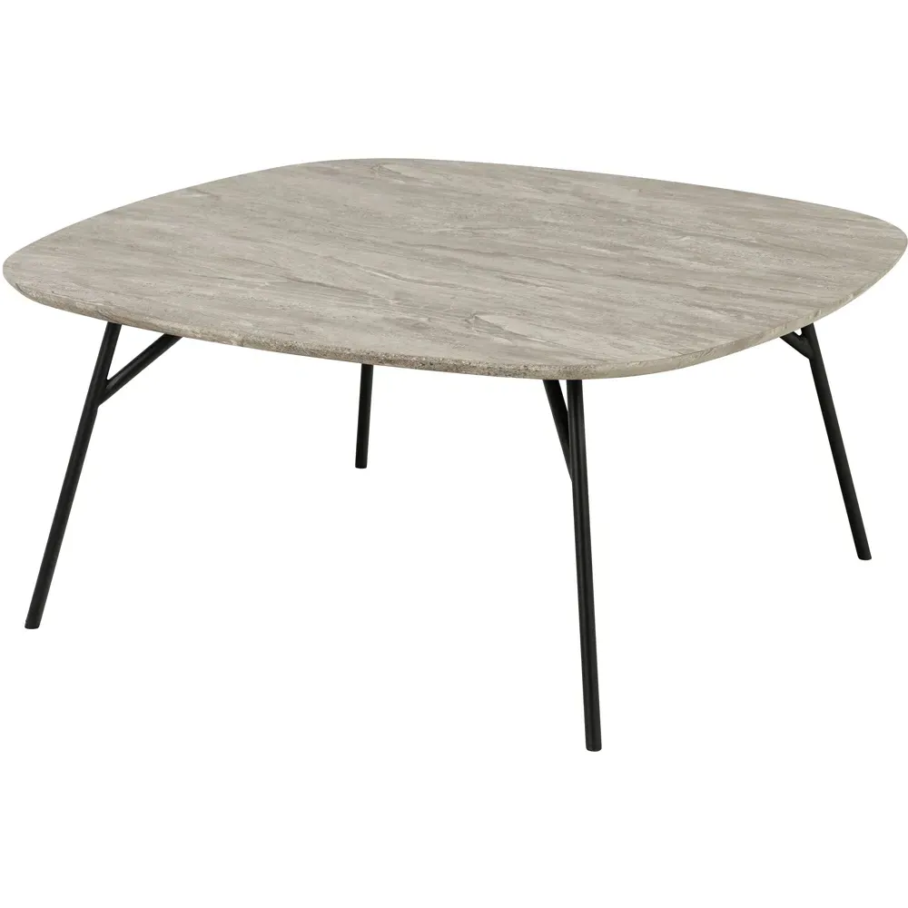 Florence Caracas Coffee Table - Grey, Marble Effect