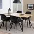 Florence Cenny 6-Seater Dining Table - Black, Oak