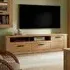 Florence Corona Single Door TV Unit - Brown